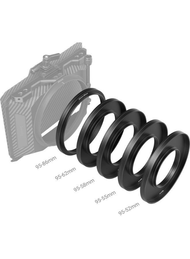 سمول ريج SmallRig Adapter Rings Kit {Φ52/55/58/62/86-95mm} 3383 - Image 4
